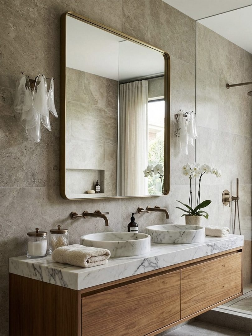 Murano – Vägglampa – Rondini – Klar Krom blank