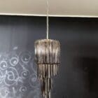 54 smoked murano chandelier 8500