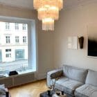 48 klar murano chandelier