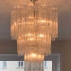 48 klar murano chandelier