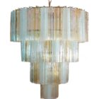Murano ljuskrona - 78 rör - Flerfärgad