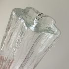 Murano Chandelier Tube Transparent Cherry Vintage Interior-3